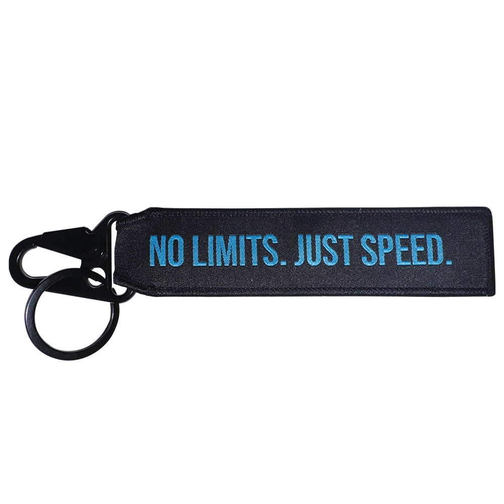 True Brand Racing No Limits Jet Tag Keychain