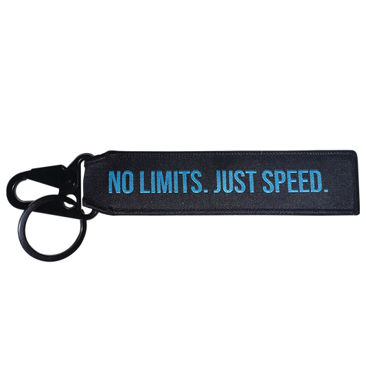 True Brand Racing No Limits Jet Tag Keychain