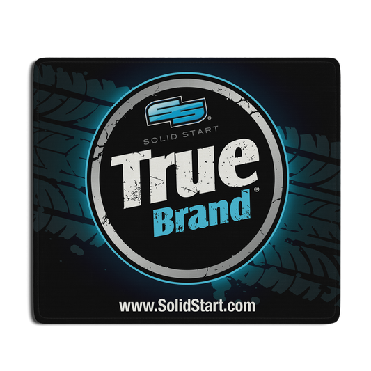 True Brand Logo Mousepad