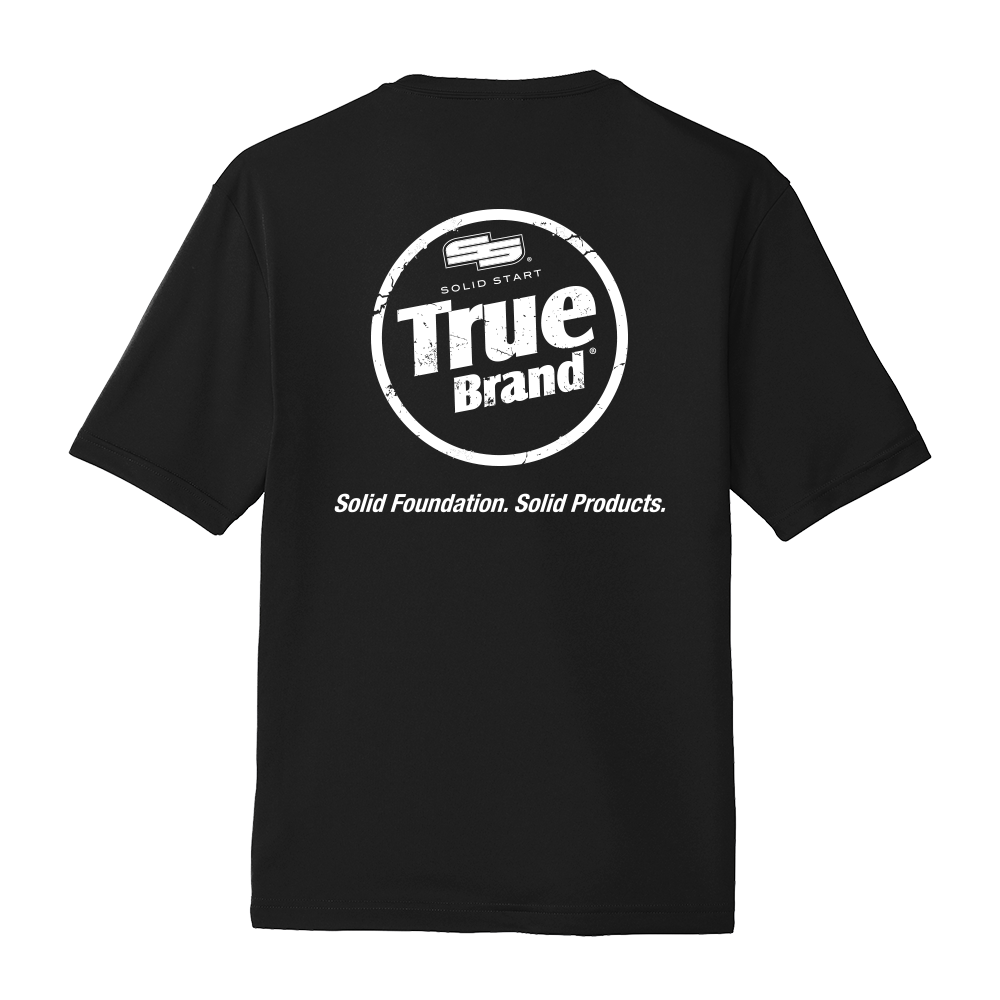 True Brand Logo Performance Tee