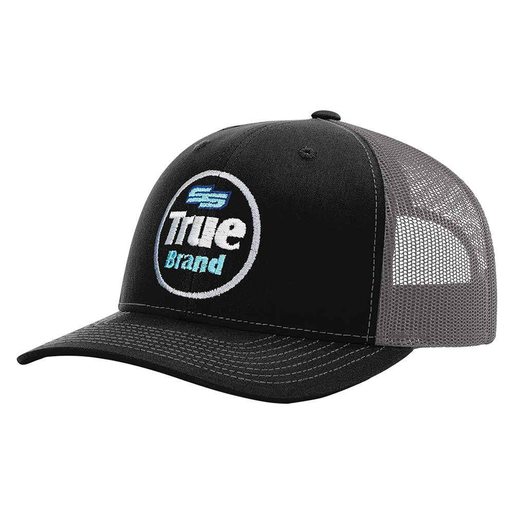 True Brand Logo Snapback Trucker Cap