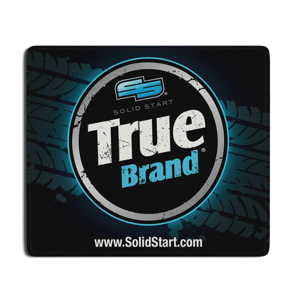 True Brand Logo Mousepad