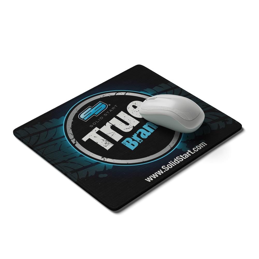 True Brand Logo Mousepad