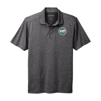 True Brand Shadow Stripe Polo