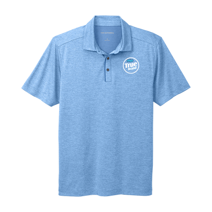 True Brand Shadow Stripe Polo