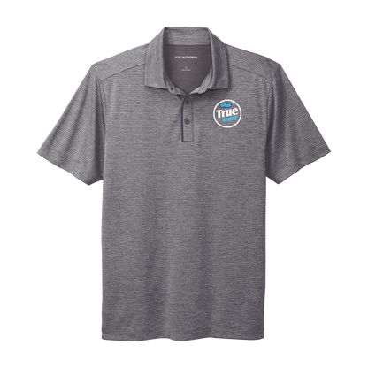 True Brand Shadow Stripe Polo