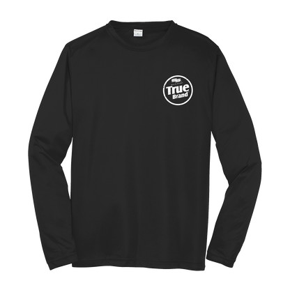 True Brand Logo Long Sleeve Performance Tee